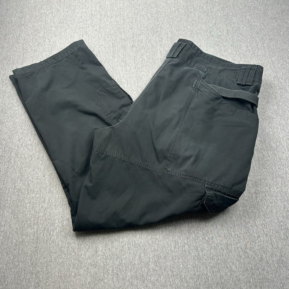 5.11 Tactical Pants Mens‎ 44x31 Black Taclite Pro Cargo Pockets Ripstop Workwear